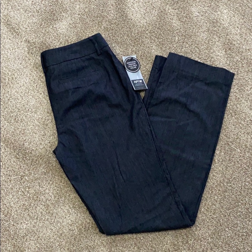 Charcoal colored dress pants size 2